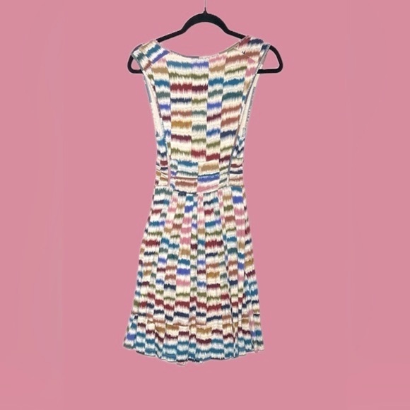 Anthropologie Mauve Sennebec A-Line, Stretchy, Keyhole Midi Dress w/ Pockets XXS - Picture 7 of 15